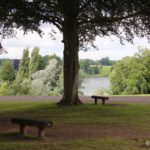 View of Blenheim Palace Park's Great Lake