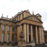 Blenheim Palace Lower Water Terrace with model of Bernini's river-god fountain