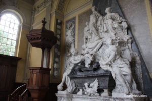 Tomb of the 1st Duke of Marlborough in Blenheim Palace Chapel