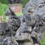 Fountain statue at Blenheim Palace