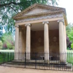 Temple of Diana at Blenheim Palace, where in 1908 Winston Churchill proposed to wife Clementine