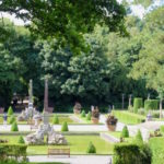 Blenheim Palace formal garden