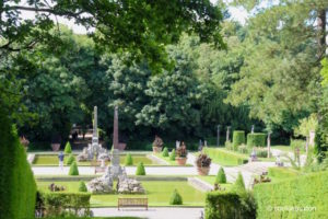 Blenheim Palace formal garden