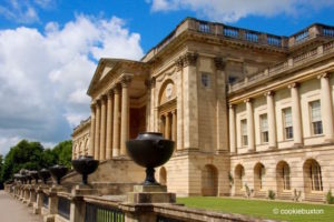 Stowe House front entrance