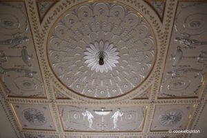 Stowe House ceiling detail